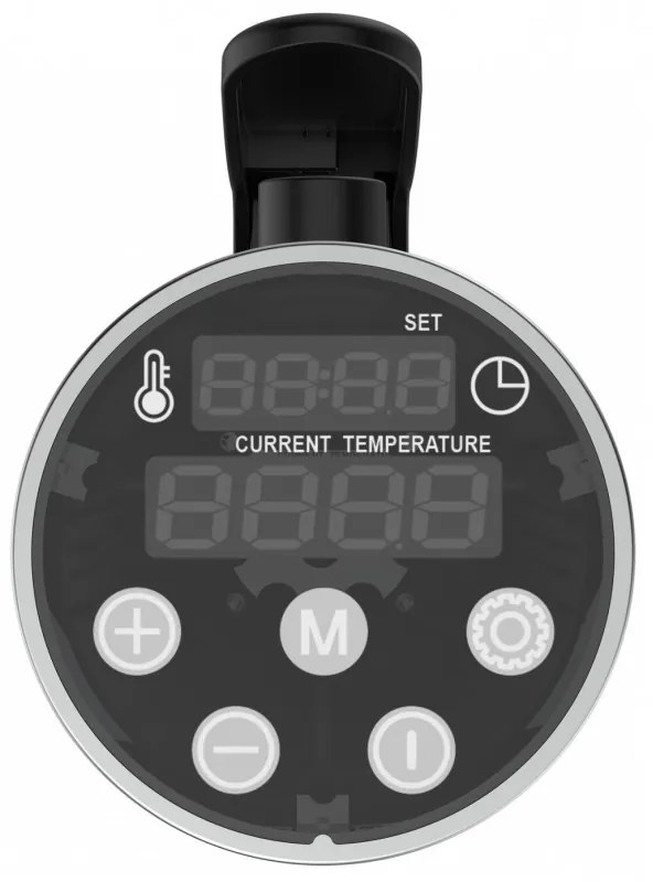 Aparat de gatit sous vide AENO SV1 ASV0001, 15 L, Timer, Afisaj LCD, IPX 7, Ecran tactil, Negru/Inox