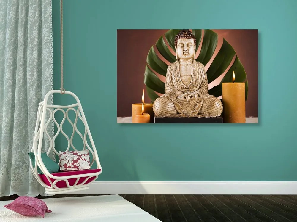 Tablou Budha cu natura moartă relaxantă