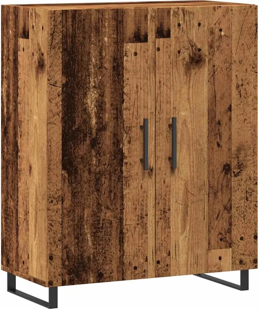 vidaXL Dulap, lemn vechi, 69,5x34x90 cm, lemn prelucrat