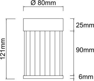 Open Design OR86089 - Spot FIATTO 1xG9/8W/230V, roz auriu