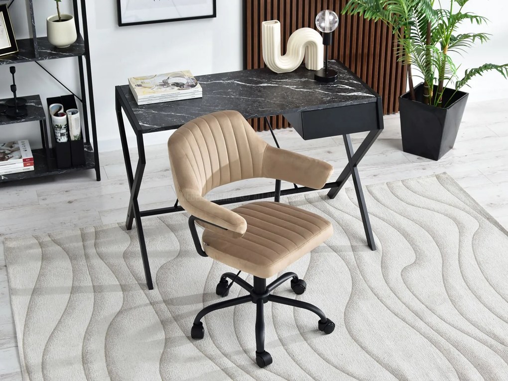 Scaun Merylyn (bej + negru). Promo -11%. 1110293
