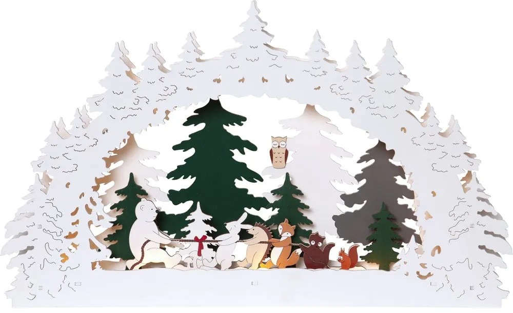 Decorațiune luminoasă de Crăciun Forest Friends – Star Trading