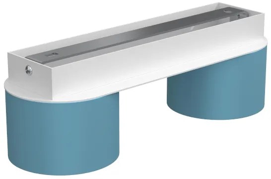 Plafonieră DIXIE 2xGX53/11W/230V albastră