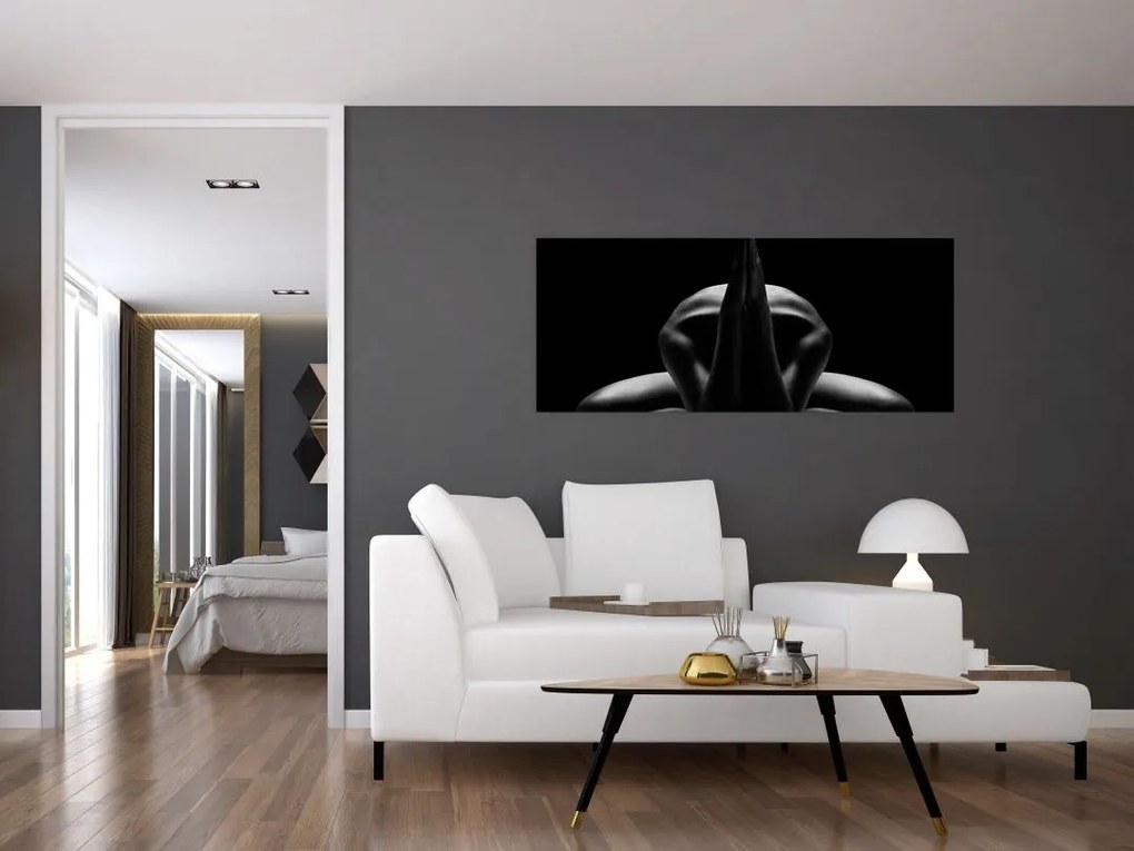 Tablou cu nud feminin (120x50 cm)