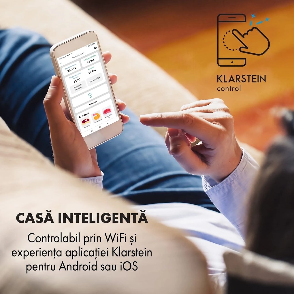 Klarstein Quickstick Smart, Sous Vide, pompă, 3D, circulație, 20-95 ° C