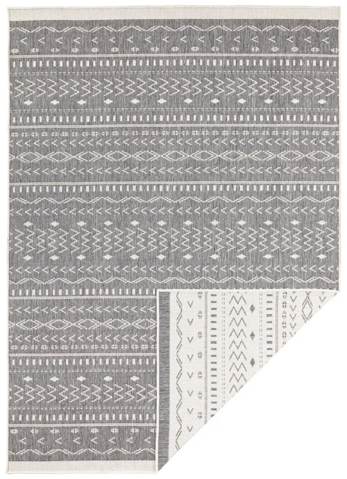 Covor adecvat pentru exterior NORTHRUGS Twin Supreme Mismo, 290 x 200 cm, gri-crem