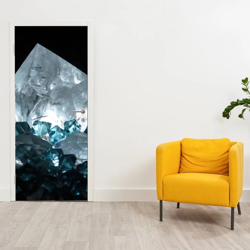 Fototapet pentru ușă - Cristal (95x205cm)