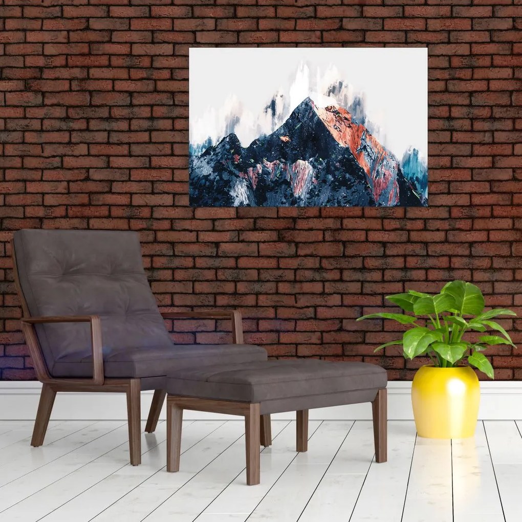 Tablou - Pădure, abstrecție (90x60 cm)