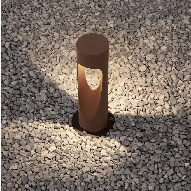 Stalp exterior IP65 LED ROW corten H-30cm