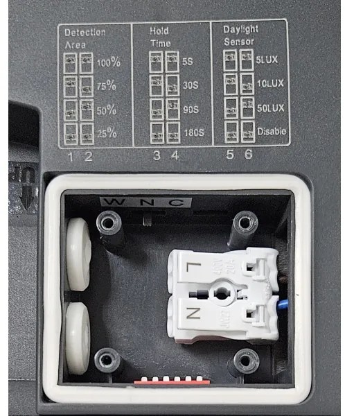 Plafonieră LED cu senzor pentru baie ELLÉ LED/24W/230V 26x26 cm IP54 antracit