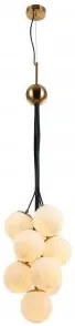 Pendul modern 10 becuri E27 Grapes KL109004 Klausen