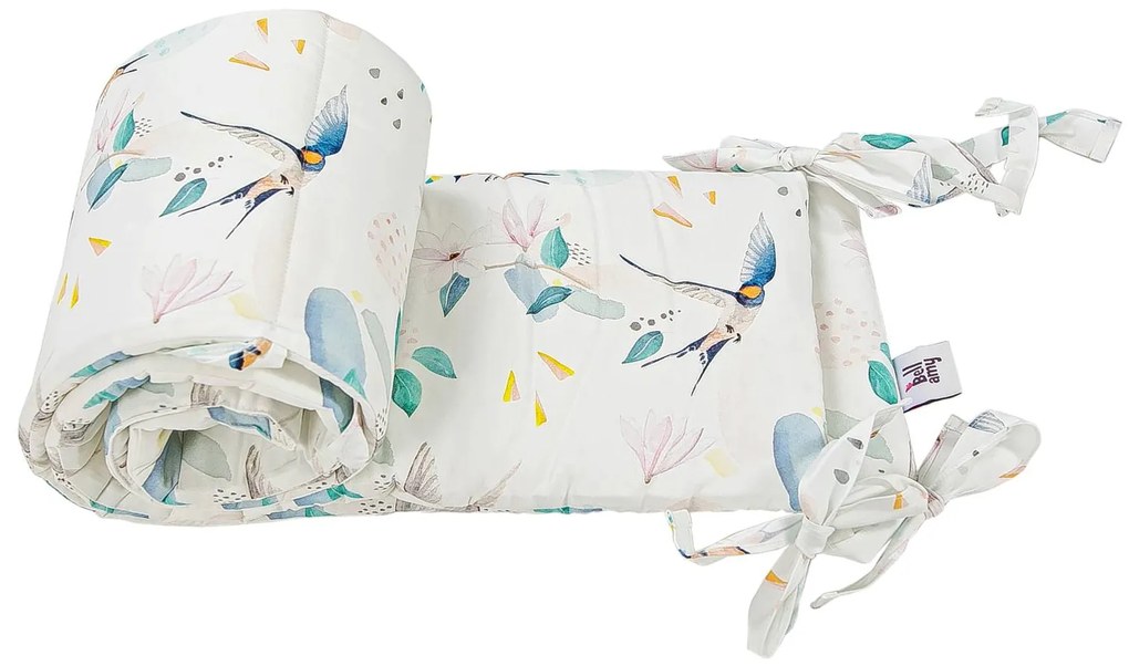 Mantinela de protectie din bumbac pentru patut, FLY