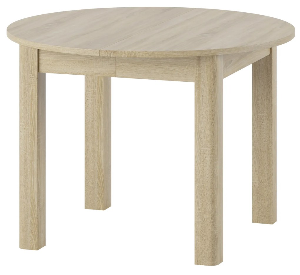 Masă sufragerie Intas (stejar sonoma) (pentru 4 până la 8 persoane). 1068259