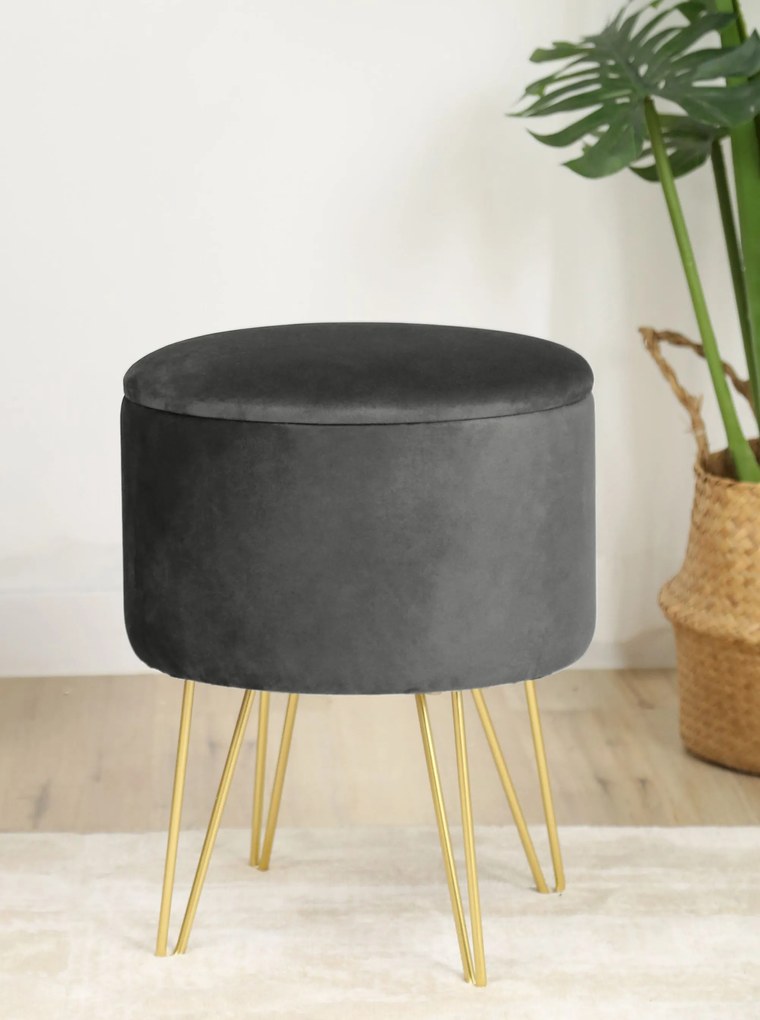 Taburete Lareina (grafit). Promo -28%. 1069490