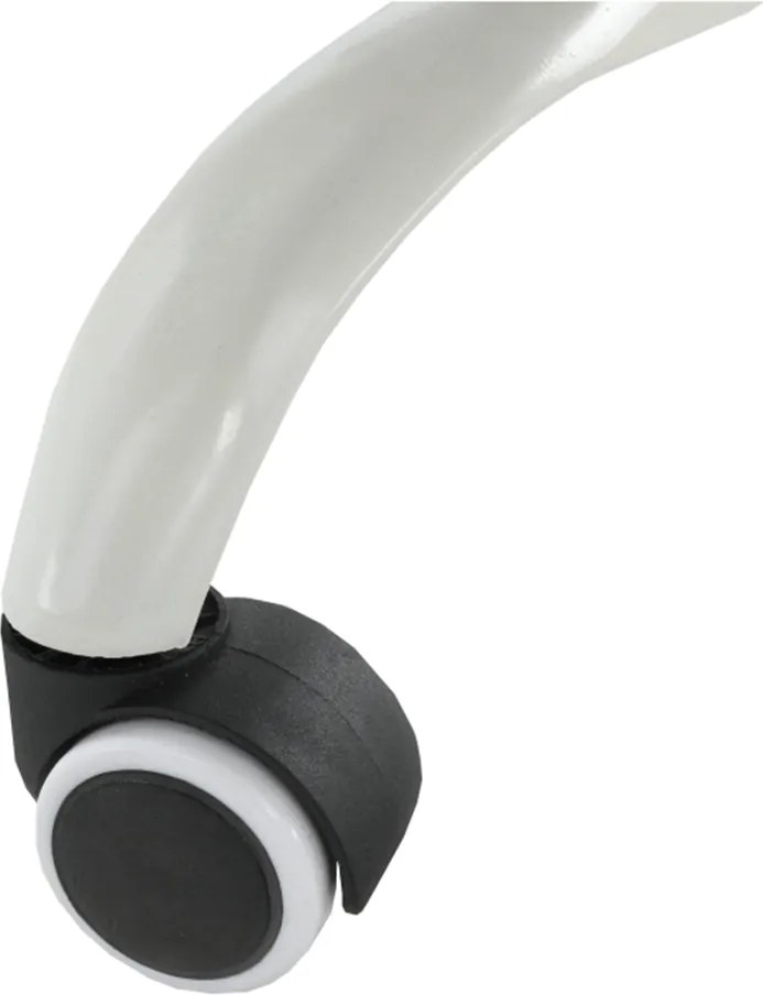 Scaun birou cu tetieră, verde/alb, BENNO UT-C568X NEW