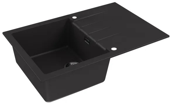 Chiuvetă de bucătărie ALVEUS 1148159 CADIT 79x50 cm negru