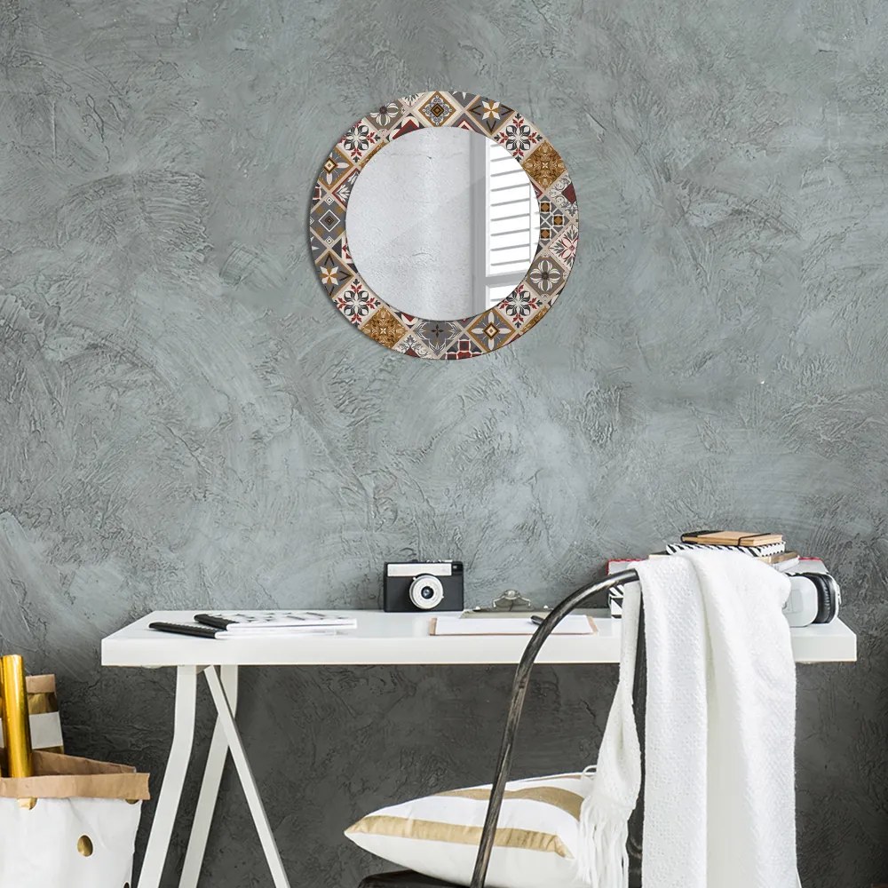 Decor oglinda rotunda Model turc fi 50 cm