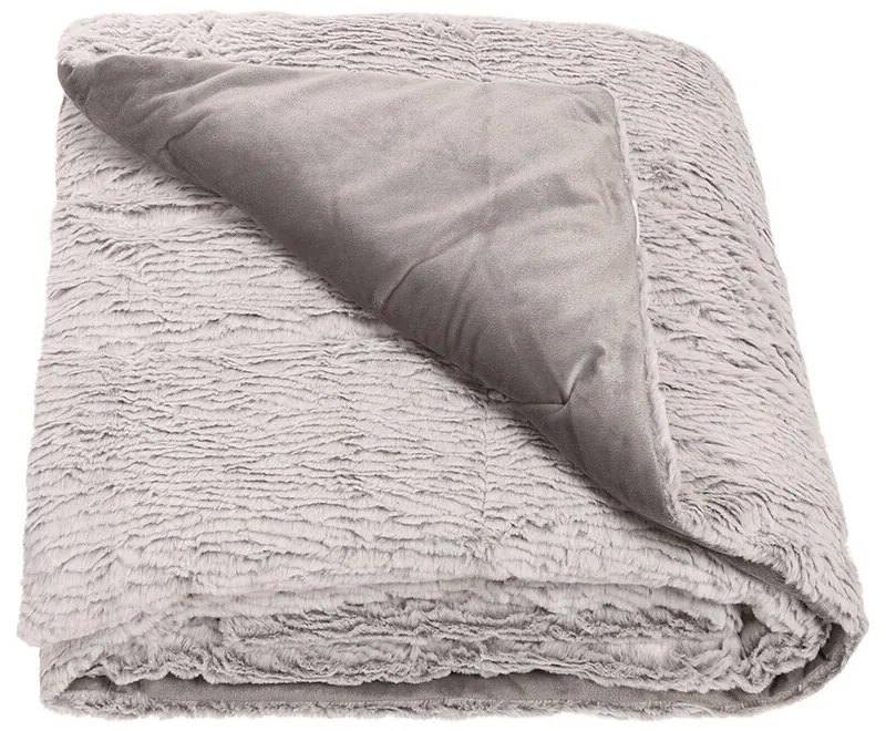 Pătură Alla gri deschis, 220 x 240 cm