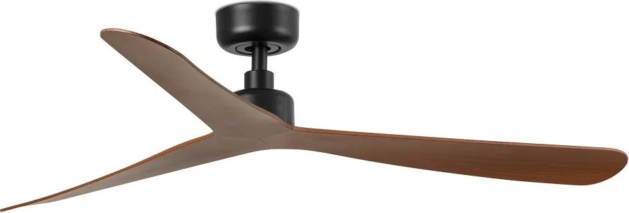 Ventilator tavan cu telecomanda ROCKER M negru/nuc