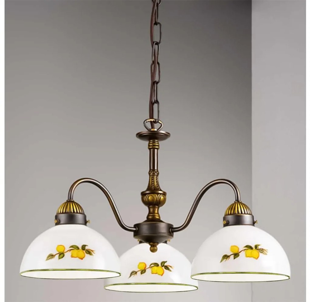 Lustră pe lanț Kolarz 731.83.126 NONNA 3xE27/75W/230V lămâi