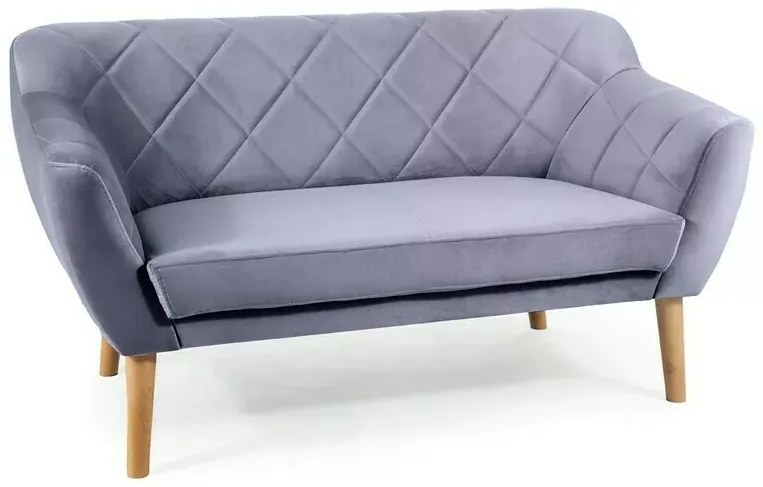 Canapea Karo 2 velvet gri/fag Blu14