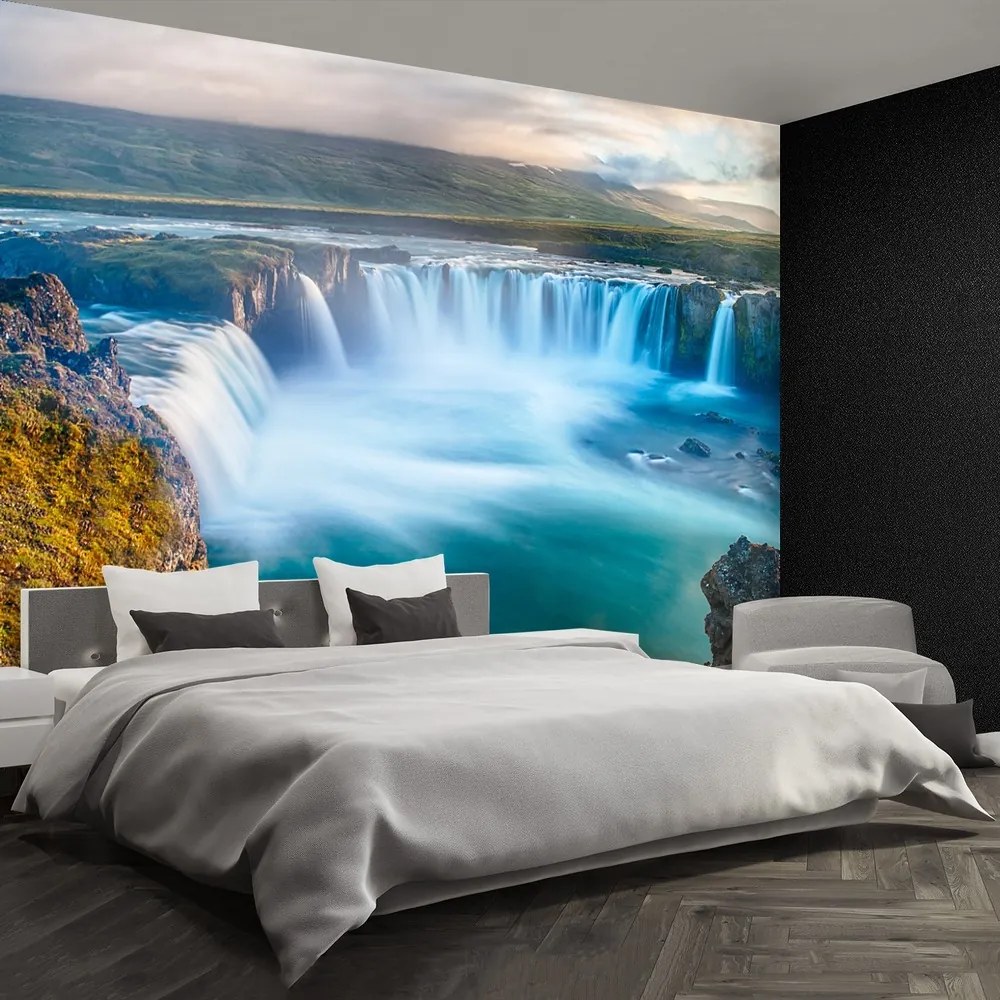 Fototapet Islanda Cascada