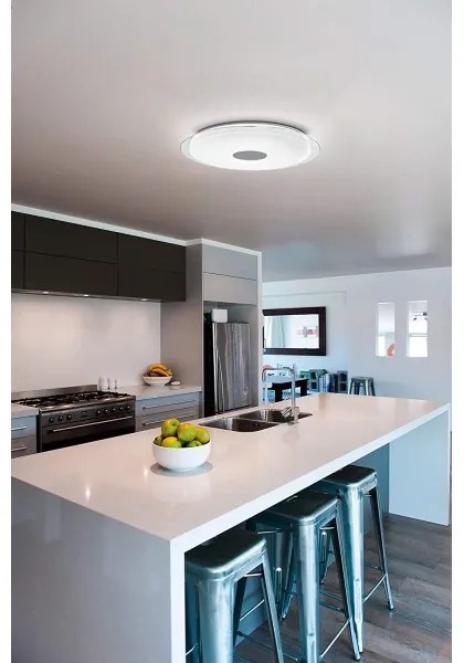 Eglo 32344 - Plafonieră LED RGBW dimerizabilă LANCIANO-C LED/53W/230V + telecomandă