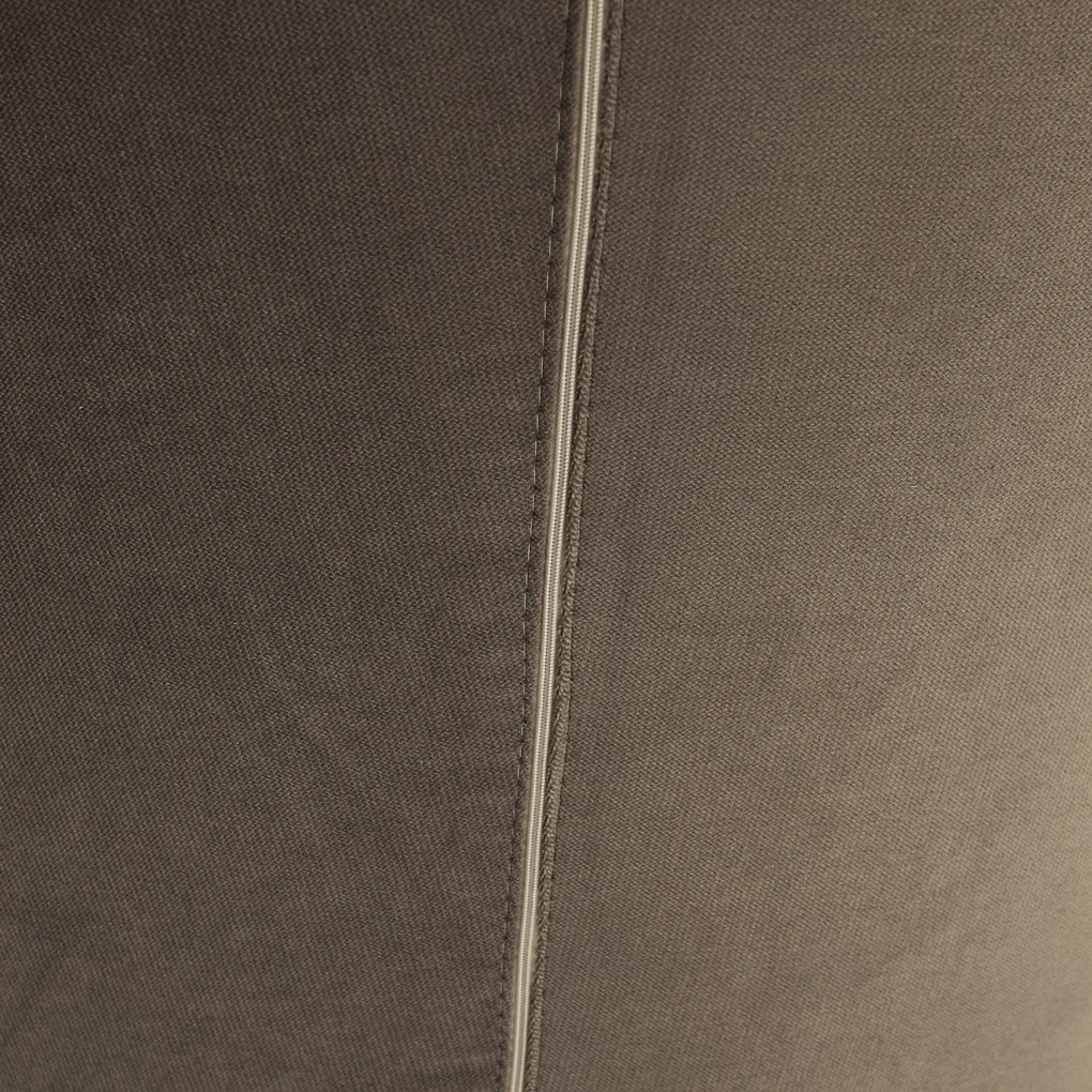Fotoliu Art Deco, ţesătură Paros maro gri/ fag, ROUND NEW