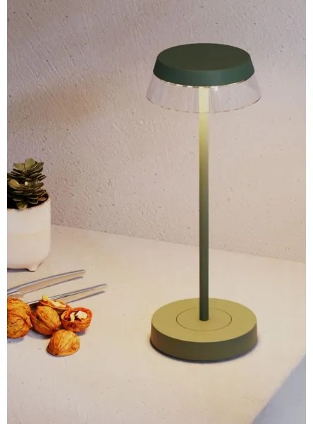 Lampă LED dimabilă de masă Redo 90309 ILUNA LED/2,5W/5V 3000 mAh IP65 verde