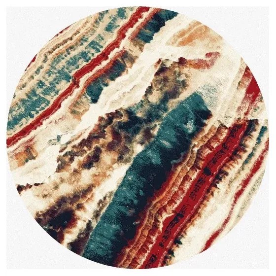 Covor lana Shelly Cream Cerc Selectează mărime: 200 X 200