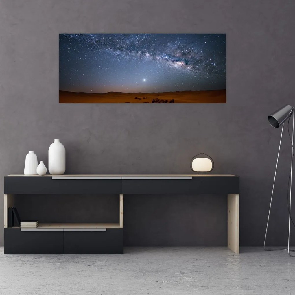 Tablou - Noapte in deșert (120x50 cm)