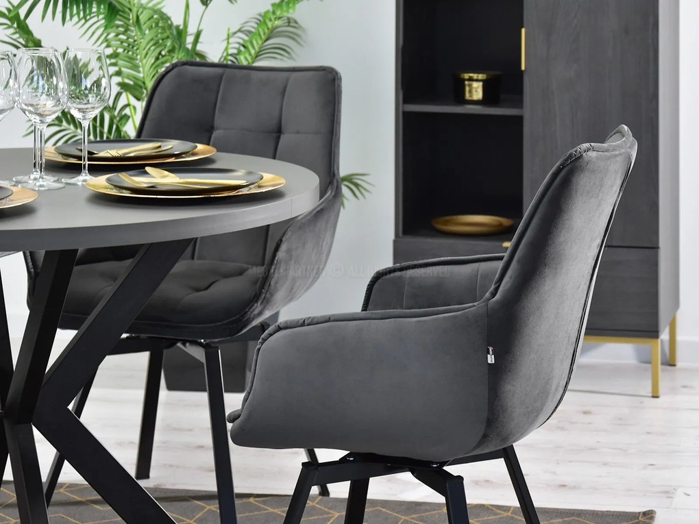 Scaun Aranbura (grafit + negru). Promo -14%. 1110900