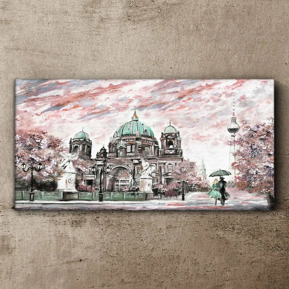 Tablou canvas Catedrala modernă din Berlin