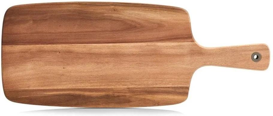 Tocator din lemn de salcam, ZELLER, 52x21 cm