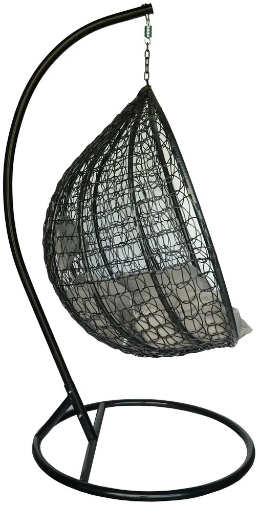 Balansoar suspendat Culoare negru, MAROCCO