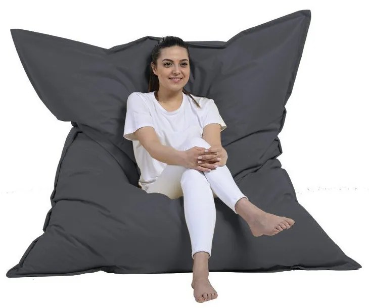 Beanbag pentru grădină gri închis Giant – Floriane Garden