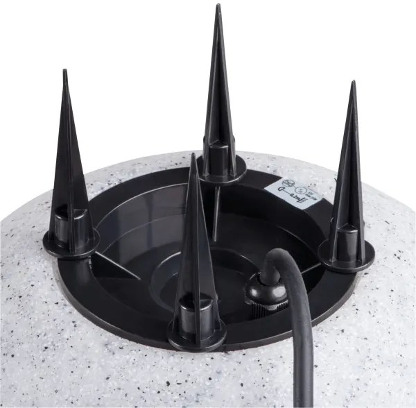 Lampă de exterior Kanlux 24651 STONO 1xE27/25W/230V d. 30 cm IP65