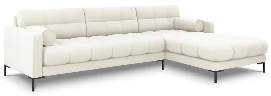 Colțar cu extensie pe partea dreaptă Cosmopolitan Design Bali, bej deschis