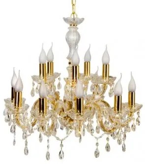 Candelabru cristal 12 becuri E14 Maria Teresa 30-94608 Candellux