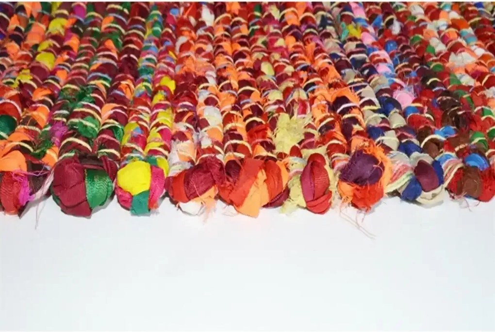 Covor iută Bolero Homs, caramiziu, 80X140 cm, 10305