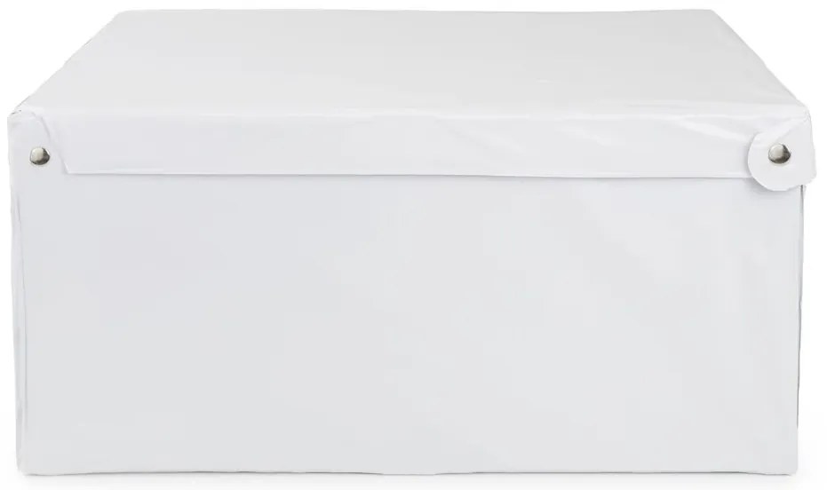 Compactor Cutie de depozitare pliabilă cu capac SMART, 50 x 40 x 25 cm, albă, S