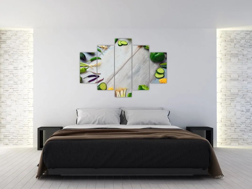 Tablou legumele (150x105 cm)