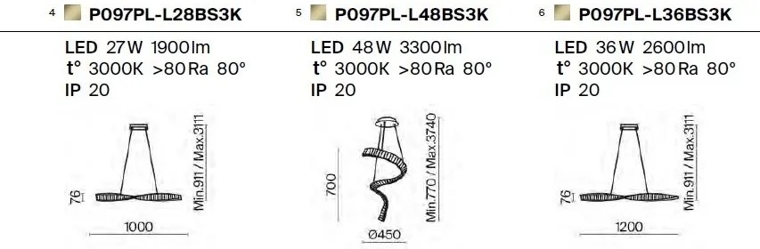 Lustra LED suspendata design modern Krone 120cm