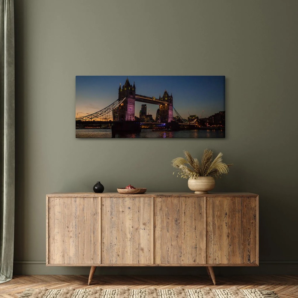 Tablou - Tower bridge (120x50 cm)