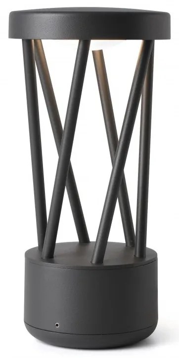 Mini stalp LED de exterior design modern ambiental IP65 TWIST