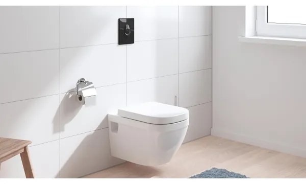 GROHE 38964KV0 - Plăcuță de acționare START, 156 × 197 mm, neagră