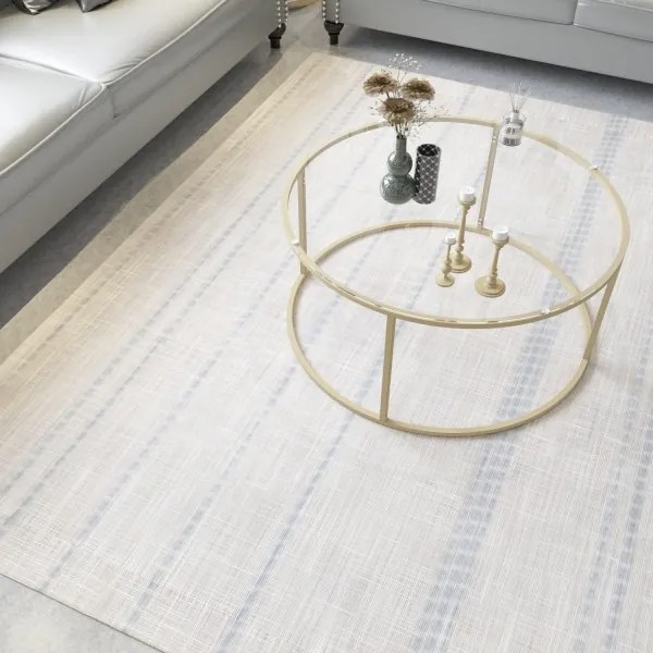 Măsuță de cafea BERLIN 80x45 cm auriu/transparent