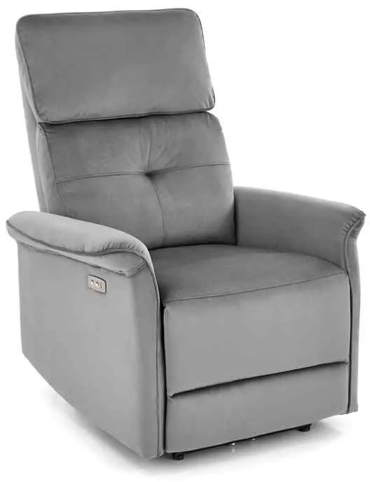 Scaun rabatabil semir, gri