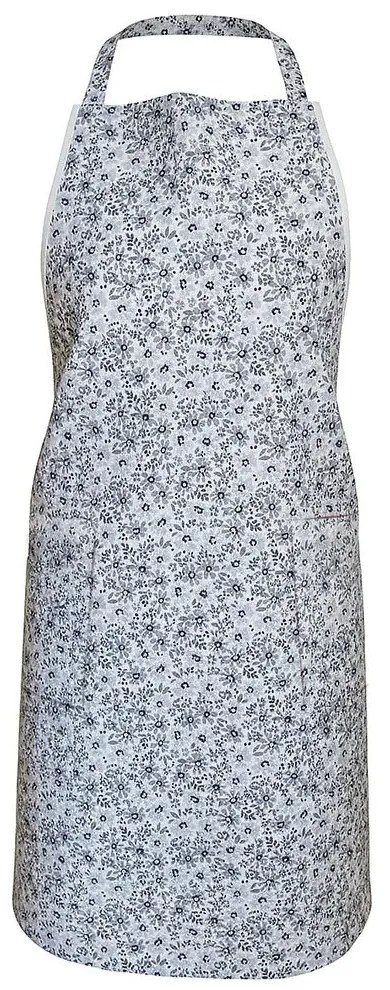 Șorț din bumbac cu flori