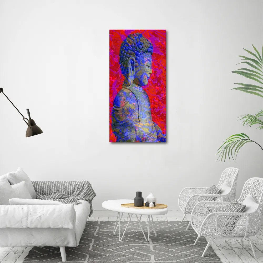 Tablou Printat Pe Sticlă Abstracție buddha